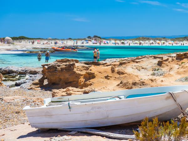 Traumhafter Strand auf Formentera