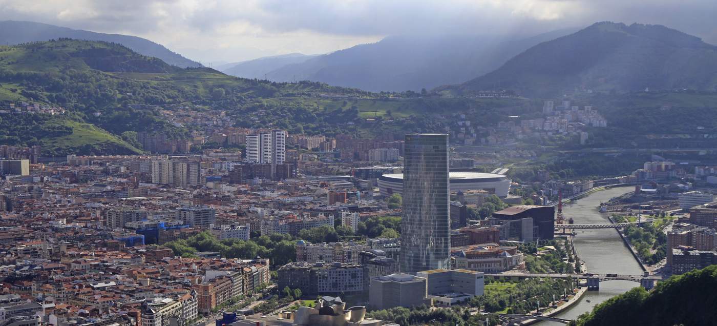 Blick auf Bilbao - Hauptstadt des Baskenland