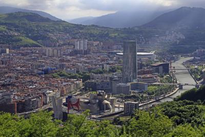 Blick auf Bilbao - Hauptstadt des Baskenland