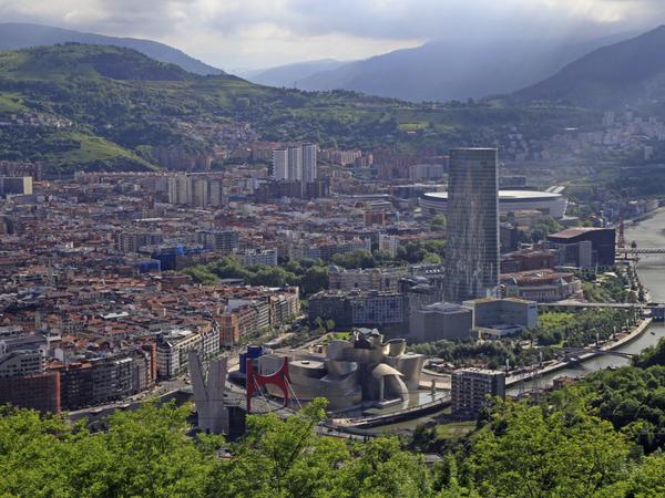 Blick auf Bilbao - Hauptstadt des Baskenland