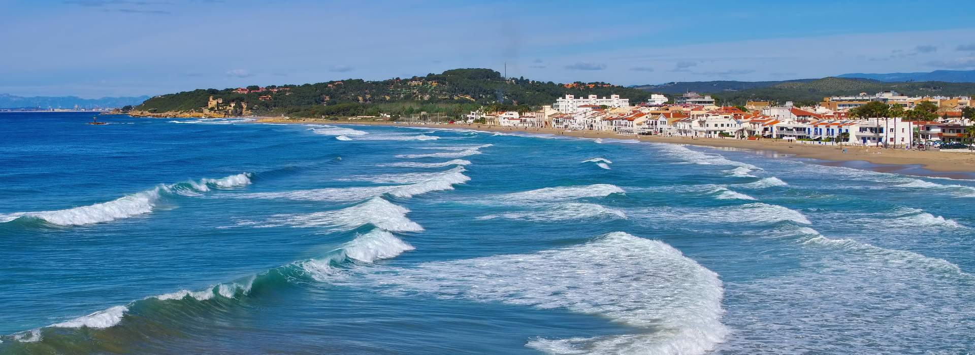 Platja Altafulla an der Costa Dorada