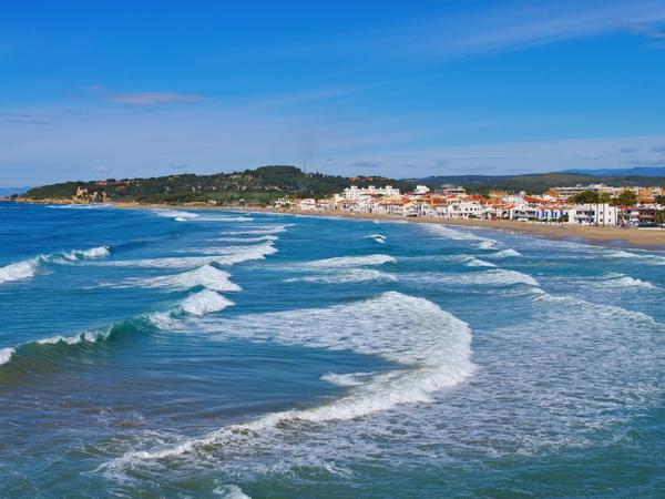 Platja Altafulla an der Costa Dorada