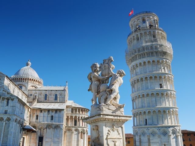 Die Stadt Pisa in der Toskana - Italien.