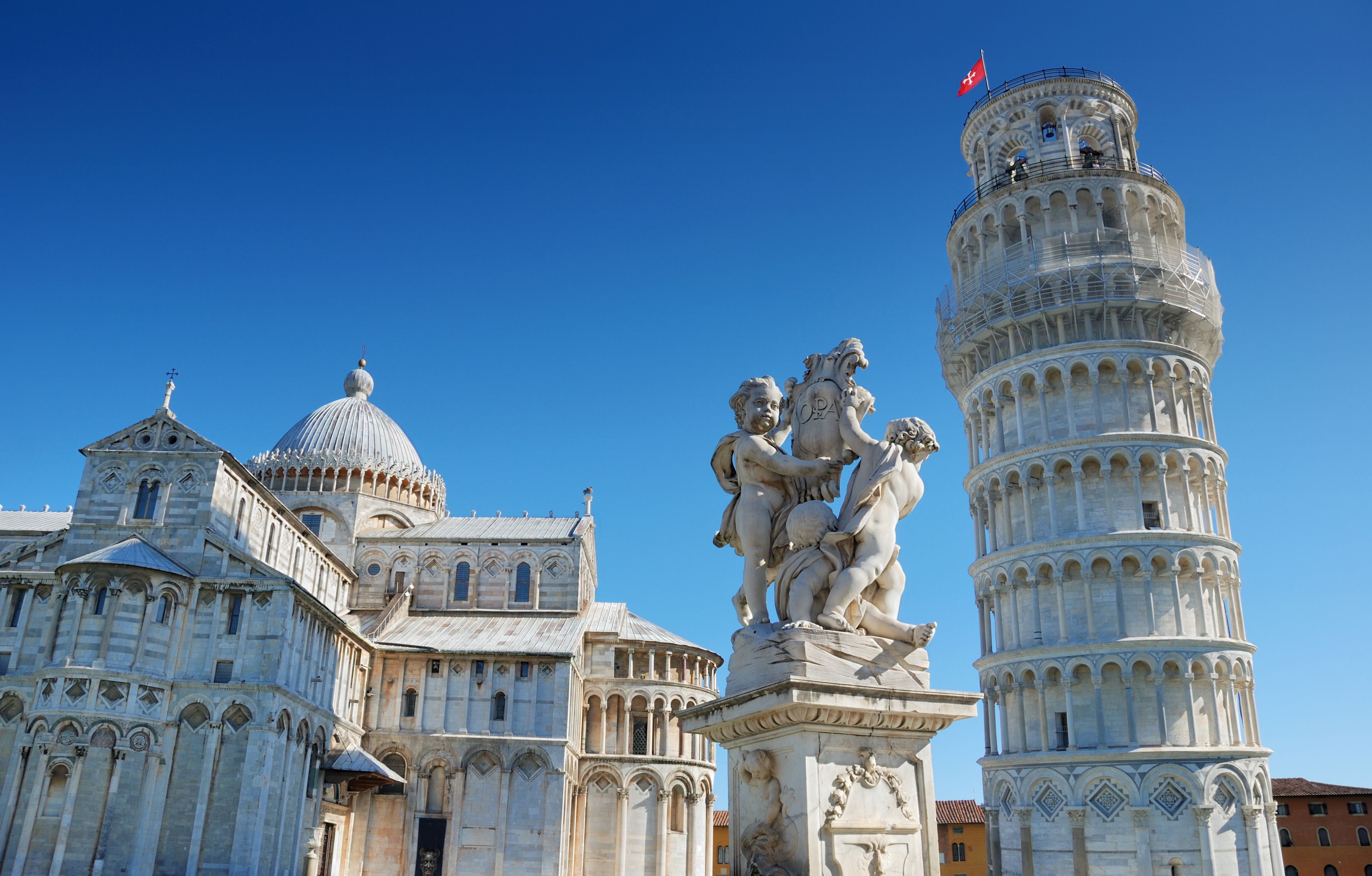 Die Stadt Pisa in der Toskana - Italien.