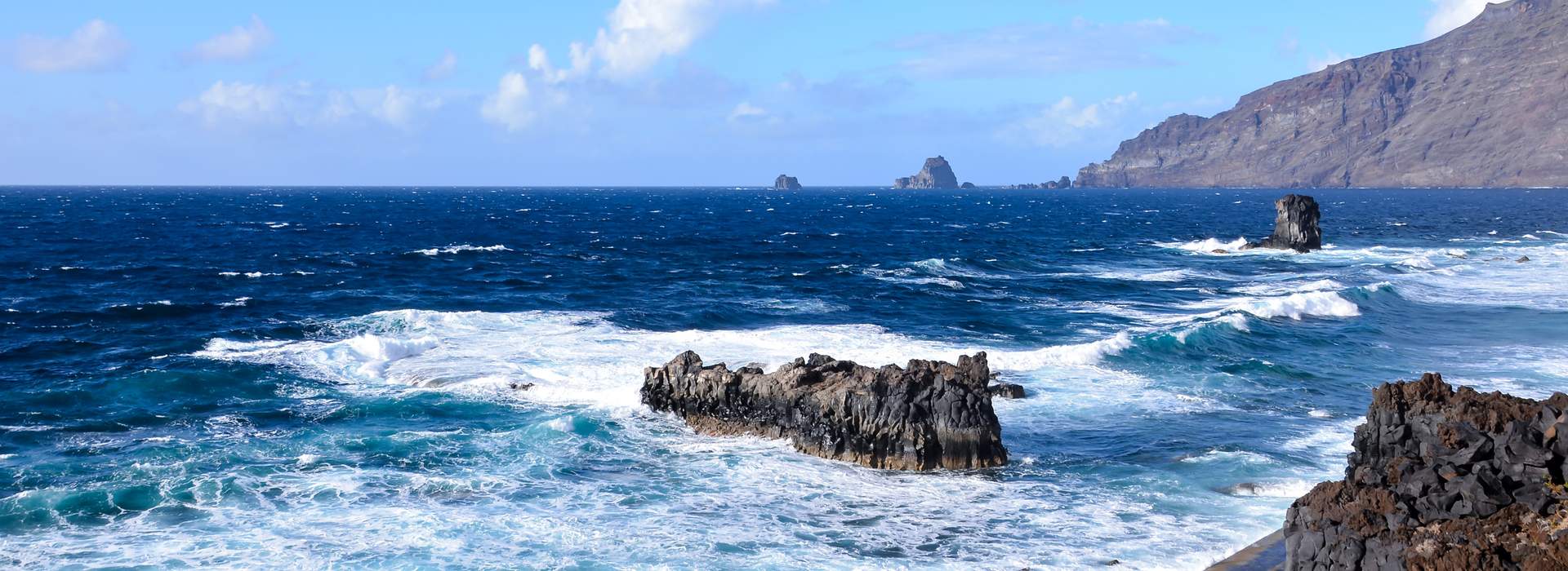 El Hierro - Wilder Strand am Ozean