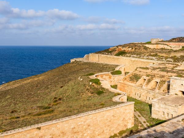 Fortaleza de la Mola auf Menorca