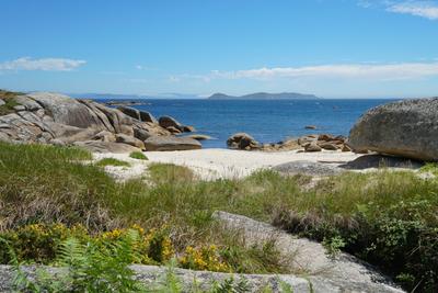 Abelleira Beach in San Vicente do Mar in Galicien.