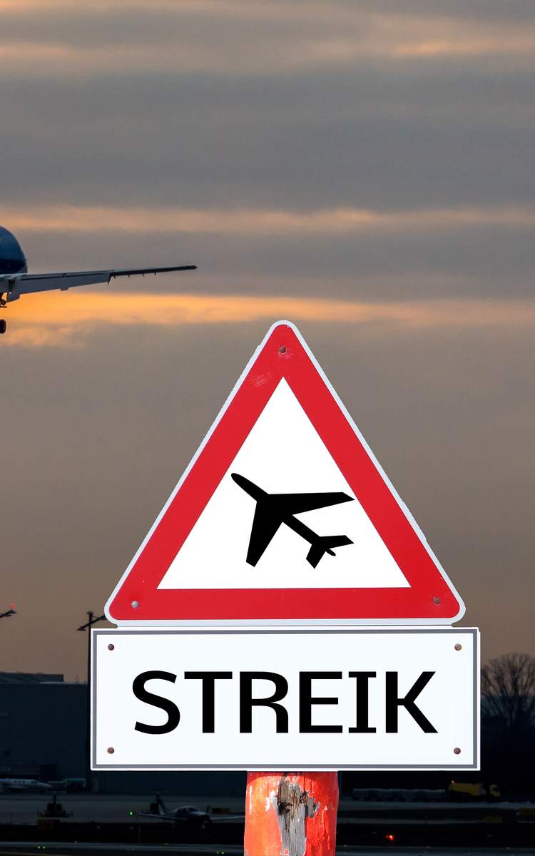Lufthansa hat für Flüge Streik angekündigt - Welche Rechte hat ein Flugpassagier.