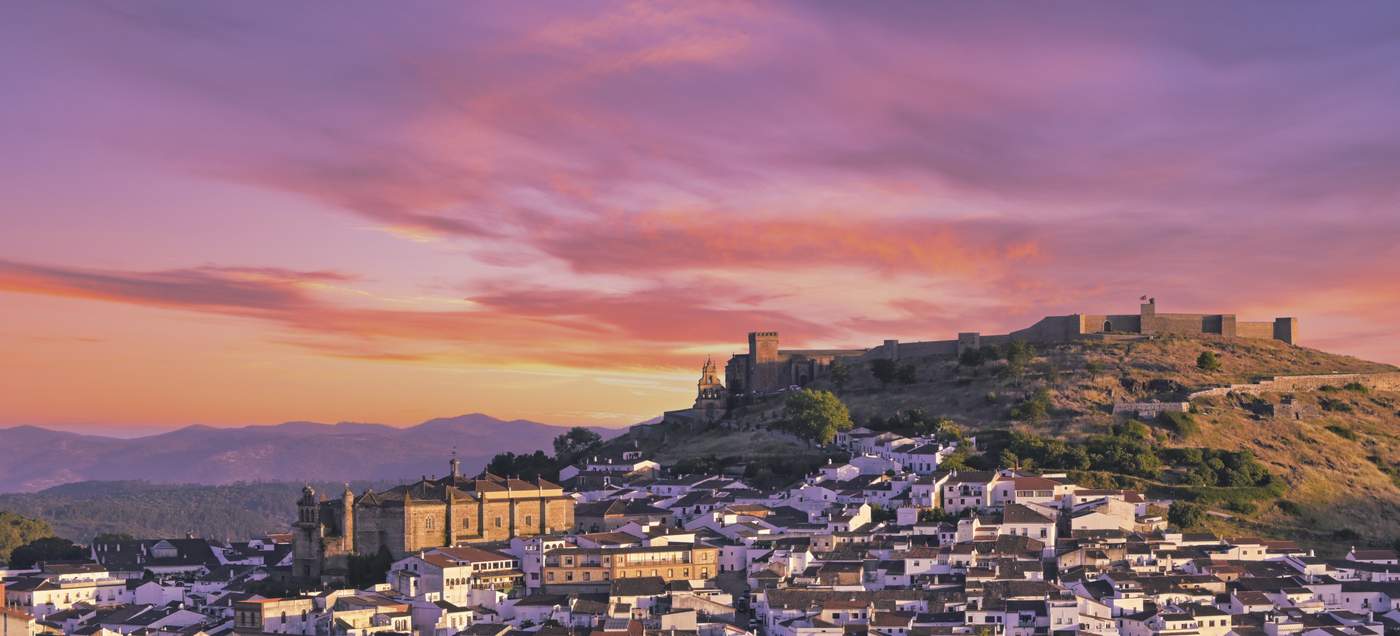 Sierra de Aracena - geschütztes Mittelgebirge im Norden der spanischen Provinz Huelva in Andalusien