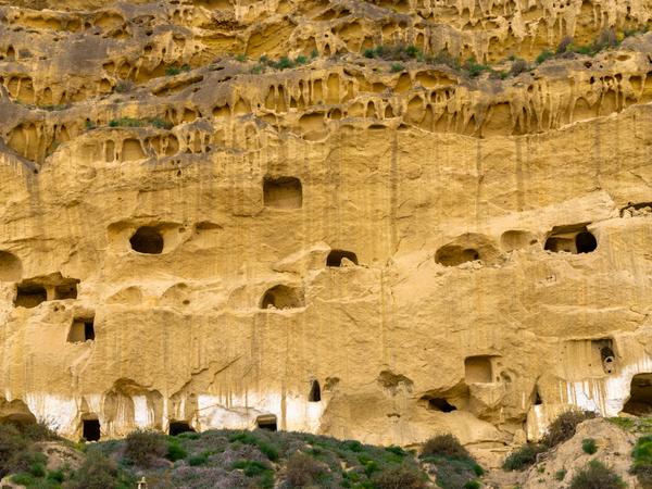 Die Cuevas del Calguerin Höhlen in Cuevas del Almanzora - Costa de Almeria.