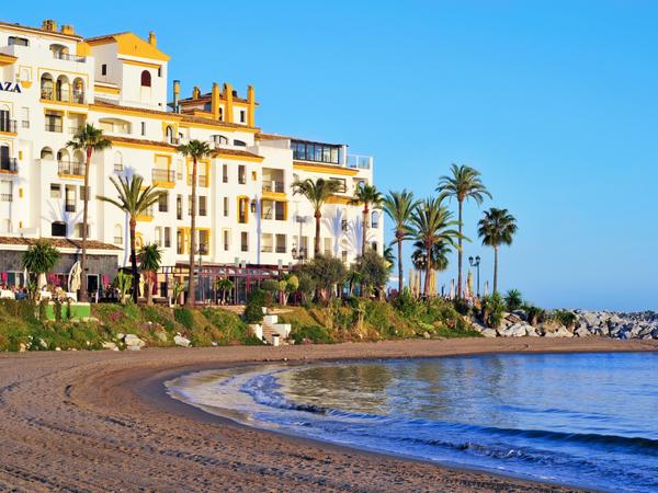 Strand in Marbella