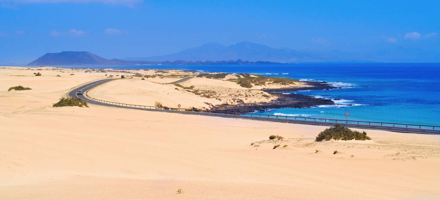 Dünen von Corralejo auf Fuerteventura