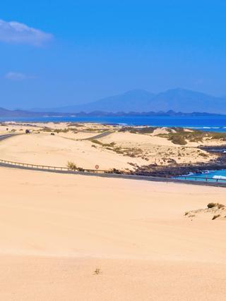 Dünen von Corralejo auf Fuerteventura