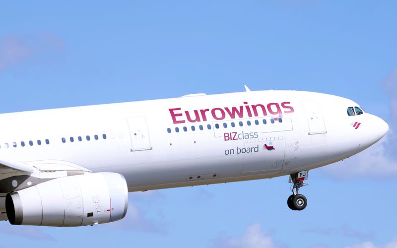 Eurowings Piloten bereiten einen Streik mit einer Urabstimmung vor.