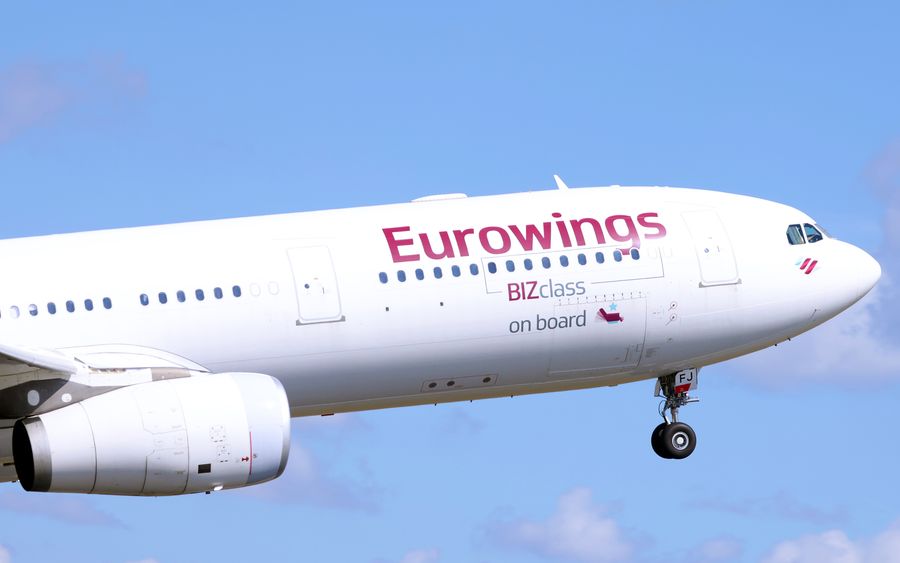 Eurowings Piloten bereiten einen Streik mit einer Urabstimmung vor.