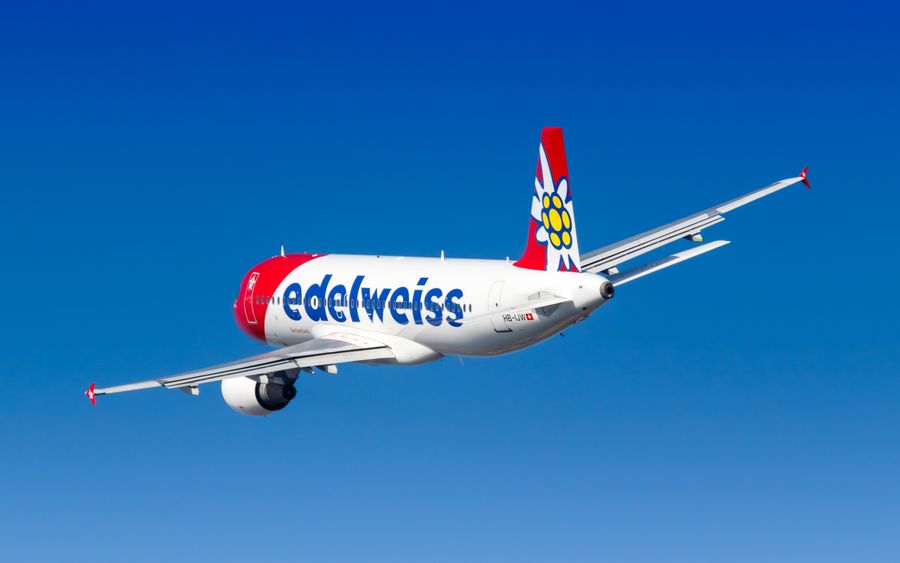 Flüge mit Edelweiss Airlines bei McFlight buchen.