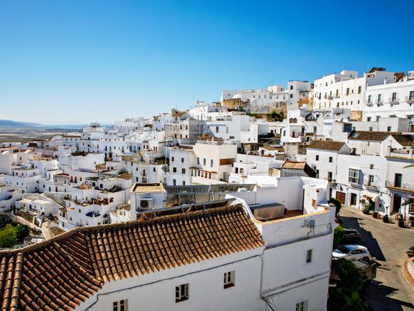 Vejer de la Frontera - die Altstadt ist vollständig von einer Mauer umgeben