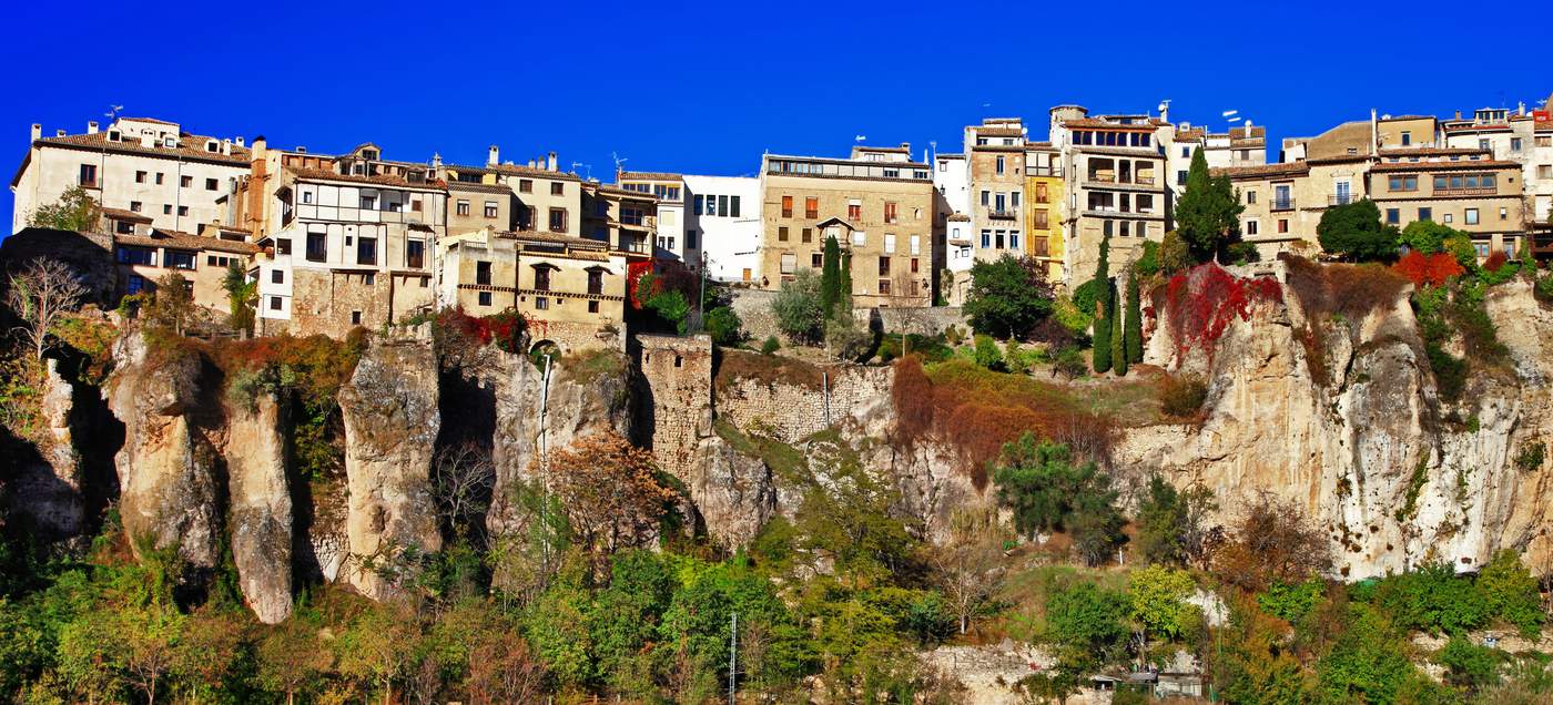 Cuenca - historische Festungsstadt in Zentralspanien (Autonome Region Kastilien-La Mancha) und Hauptstadt der gleichnamigen Provinz