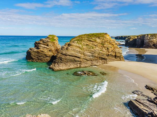 Playa de as Catedrais - einzigartiges Naturdenkmal