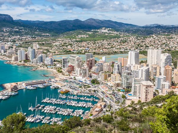 Calpe an der Costa Blanca