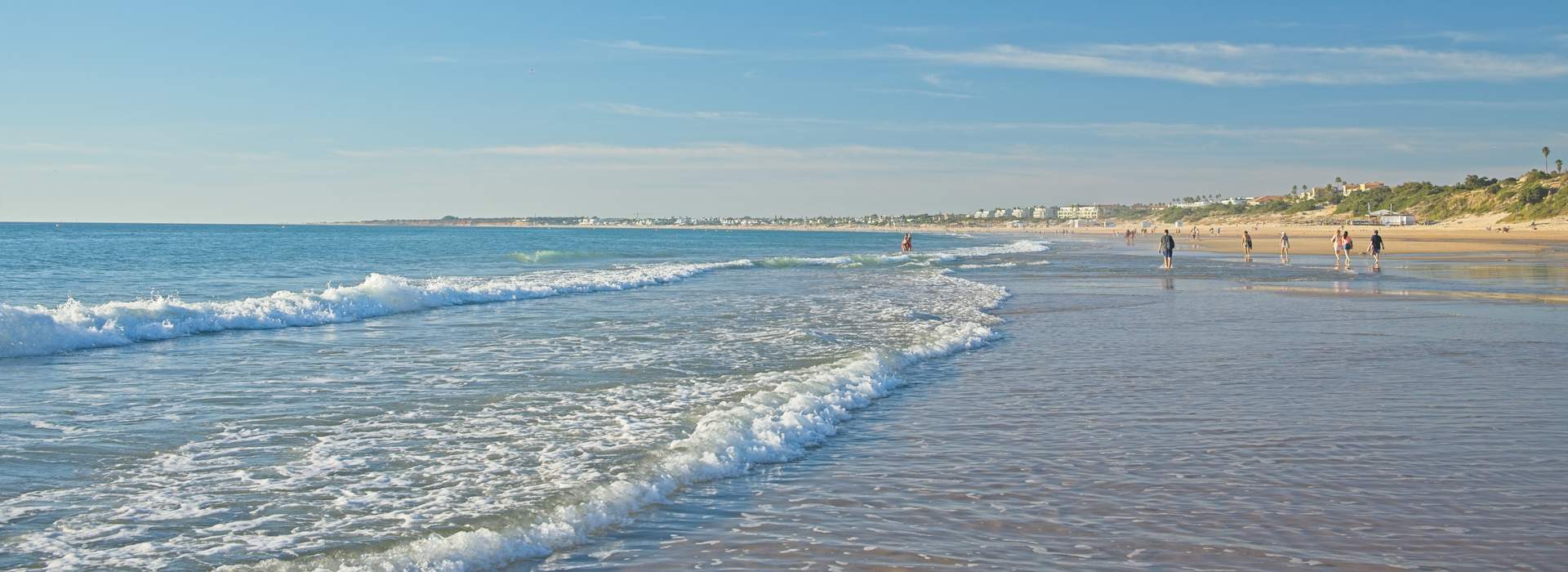 Novo Sancti Petri - moderner, gehobener Urlaubsort an der Costa de la Luz in Andalusien, bekannt für seine exklusiven 4- bis 5-Sterne-Hotels und exzellenten Golfplätze