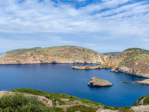 Die Insel Cabrera - Teil der Balearen.