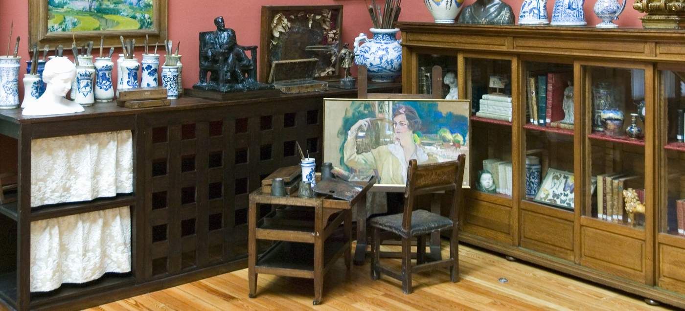 Museo Sorolla - Kunstmuseum im ehemaligen Wohnhaus und Atelier des berühmten spanischen Malers Joaquín Sorolla (1863–1923)