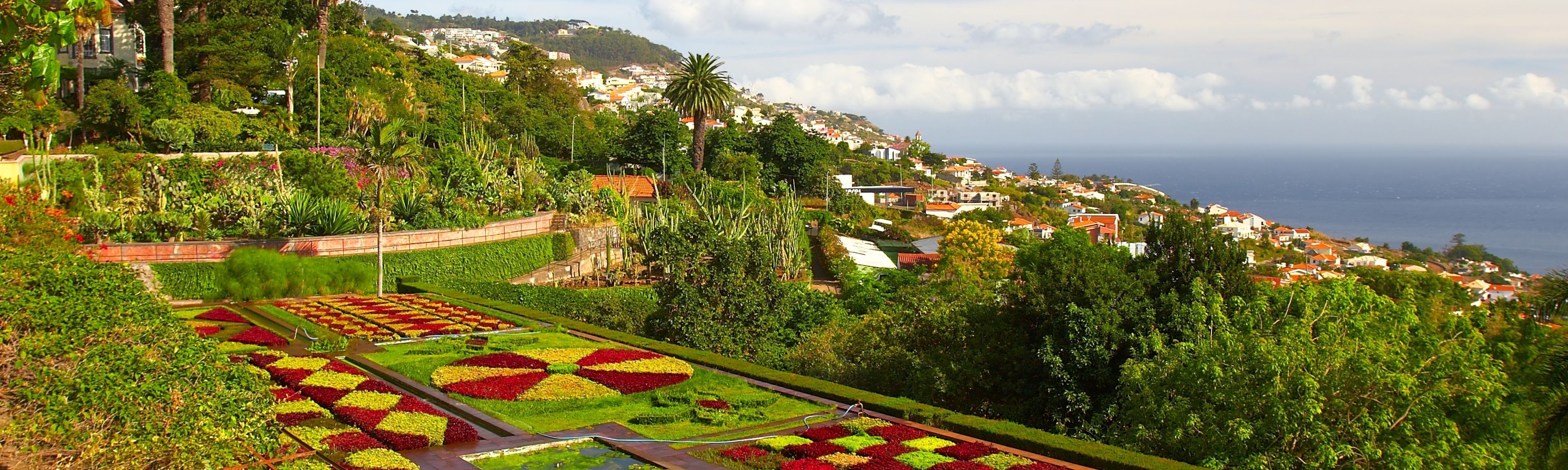 Der Botanische Garten in Funchal auf der Insel Madeira