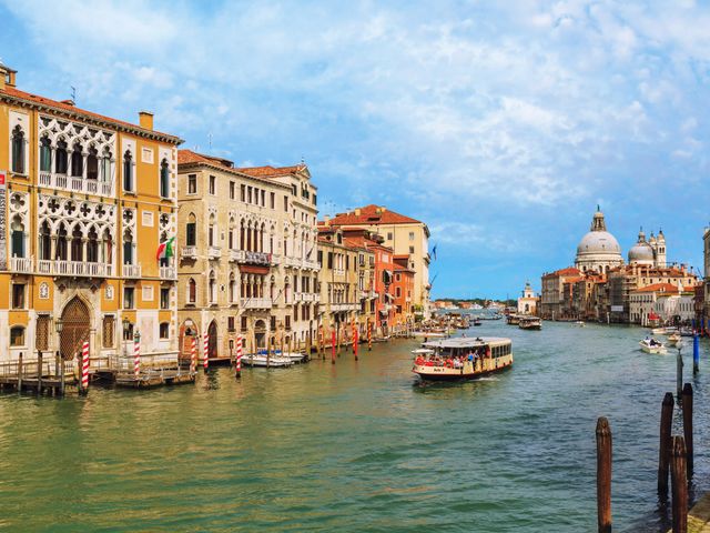 Fluege Venedig - Blick auf den Canal Grande in Venedig