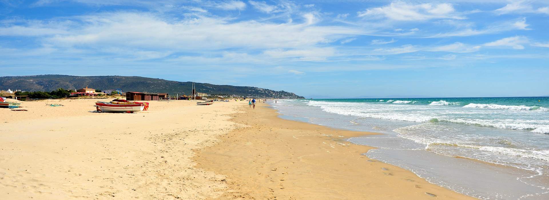 Der Atlanterra-Strand in Zahara de Los Atunes - Costa de la Luz.