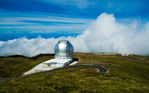 Fluege La Palma - Das Observatorium auf der Insel La Palma auf den Kanaren