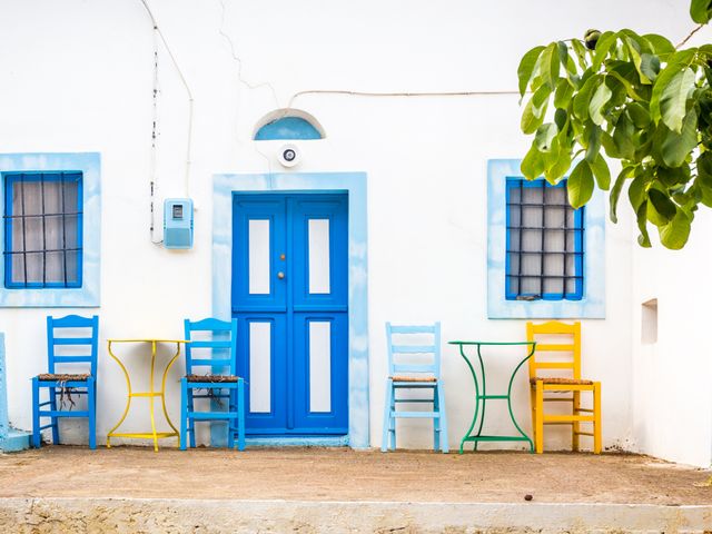 Fluege Kos - Schöne Häuser auf der Insel Kos Griechenland