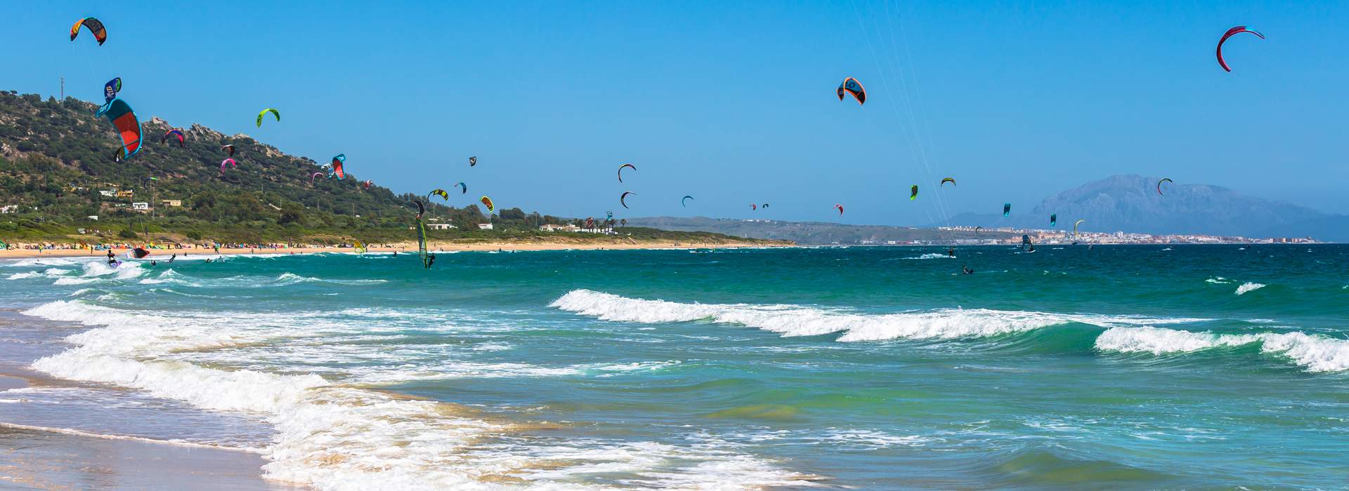 Blick auf einen Strand bei Tarifa.