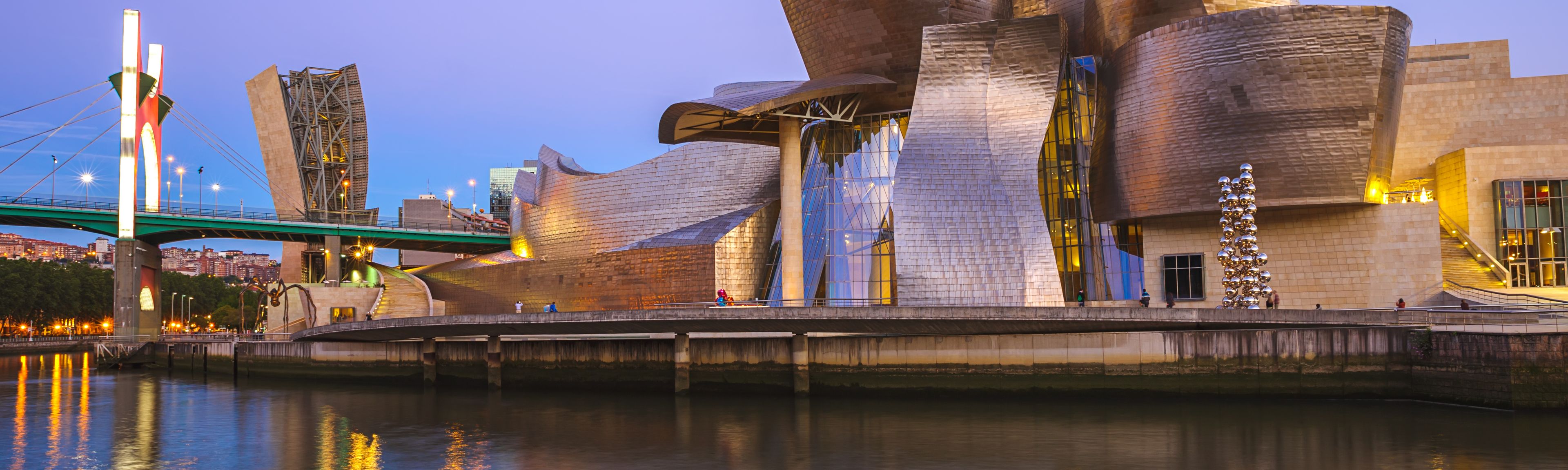 Fluege Bilbao - Das Guggenheim Museum in Bilbao