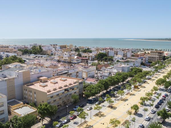 Sanlúcar - befindet sich an der Costa de la Luz in der Provinz Cádiz, gegenüber dem Nationalpark Doñana