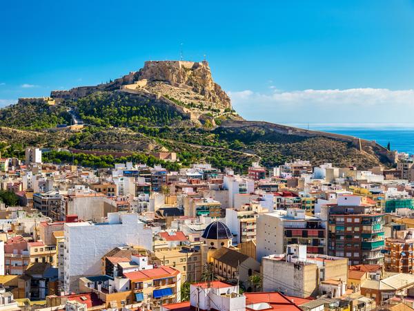 Alicante an der Costa Blanca
