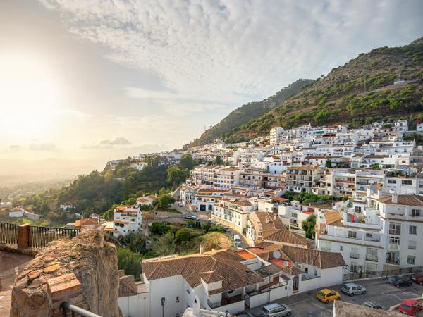 Ausblick an der Costa del Sol