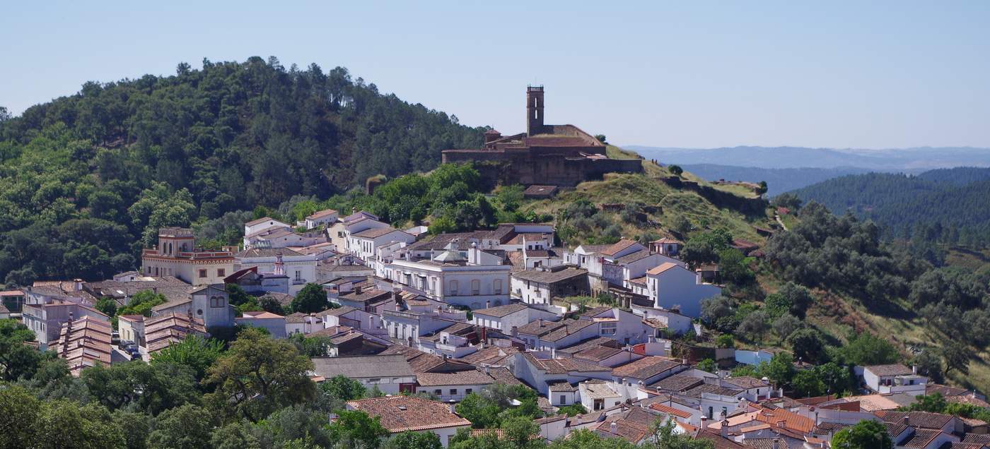 Provinz Huelva - liegt im westlichen Andalusien in Südspanien und grenzt im Westen an Portugal, im Süden an den Atlantischen Ozean und im Osten an die Provinzen Sevilla und Cádiz
