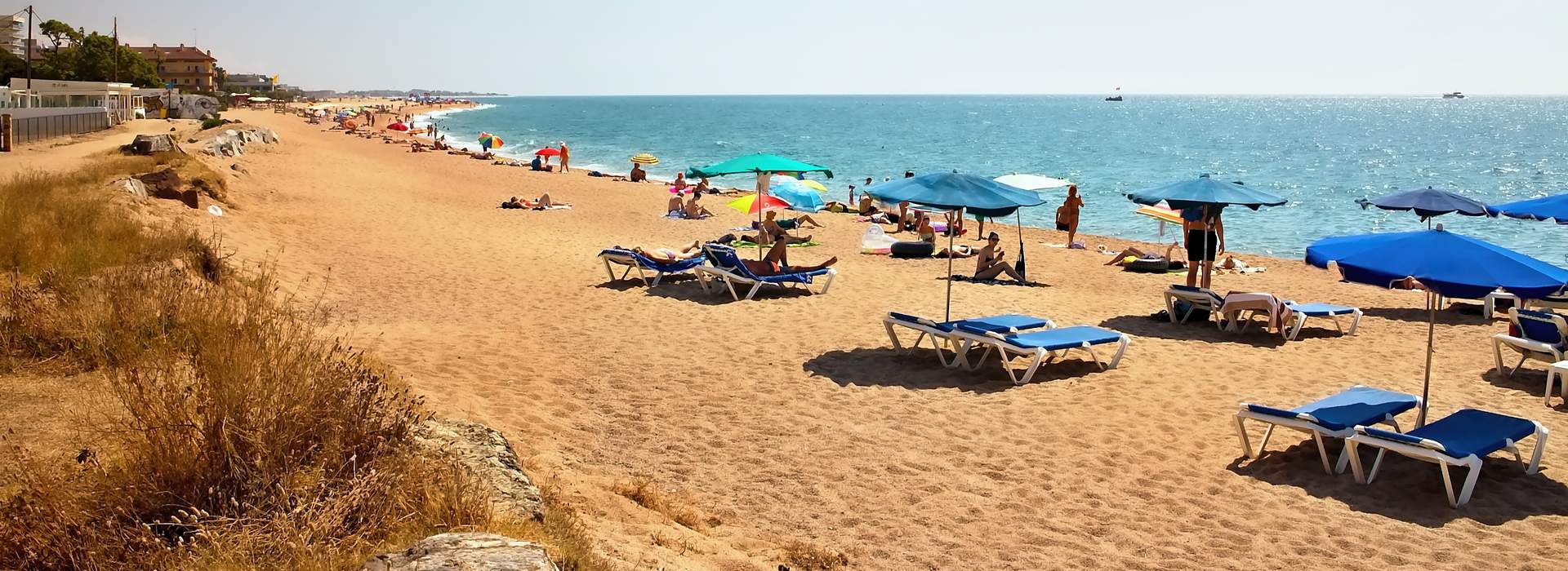 Malgret de Mar - Costa del Maresme in Spanien.