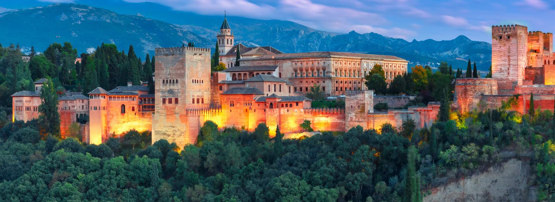 Alhambra in Grandada, Andalusien