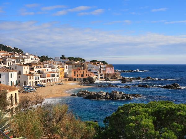 Blick auf die Costa Brava.