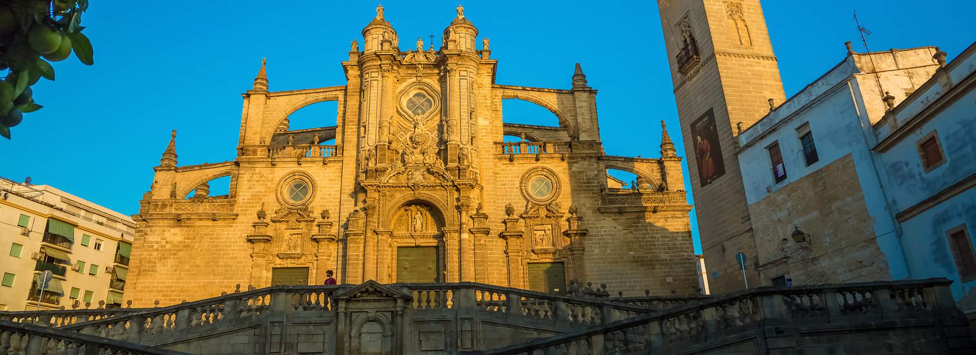 Die Kathedrale von Jerez de la Frontera in Andalusien.