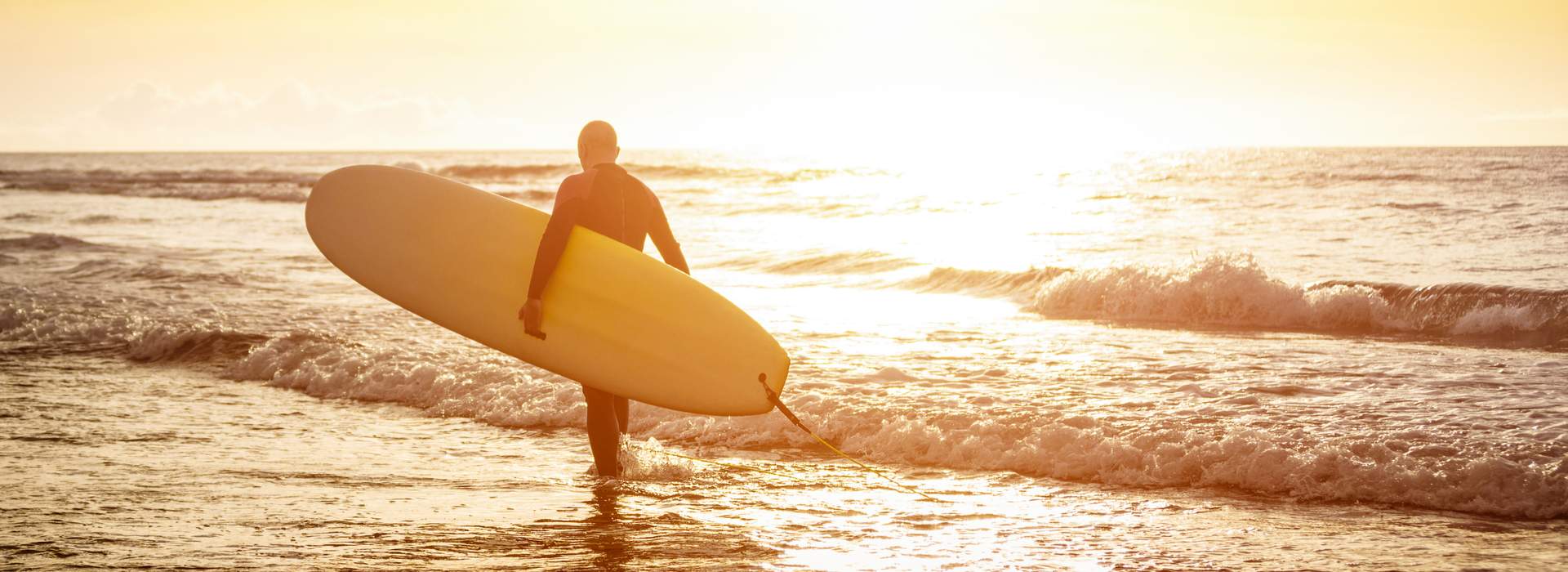 Surfer auf den Kanaren